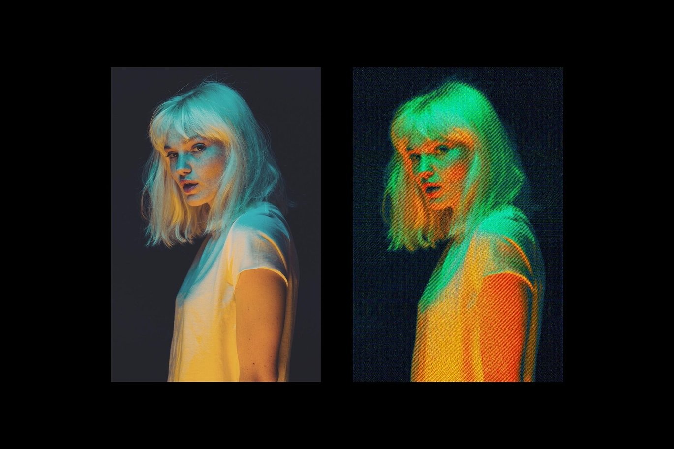 复古矩阵像素化CRT旧电视显示照片效果ps特效滤镜样机 Matrix CRT Photo Effect插图5 复古矩阵像素化CRT旧电视显示照片效果ps特效滤镜样机 Matrix CRT Photo Effect插图5