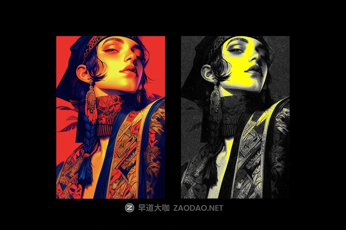 复古双调颗粒打印照片效果ps特效滤镜样机 Grain Print Effect插图4 复古双调颗粒打印照片效果ps特效滤镜样机 Grain Print Effect插图4