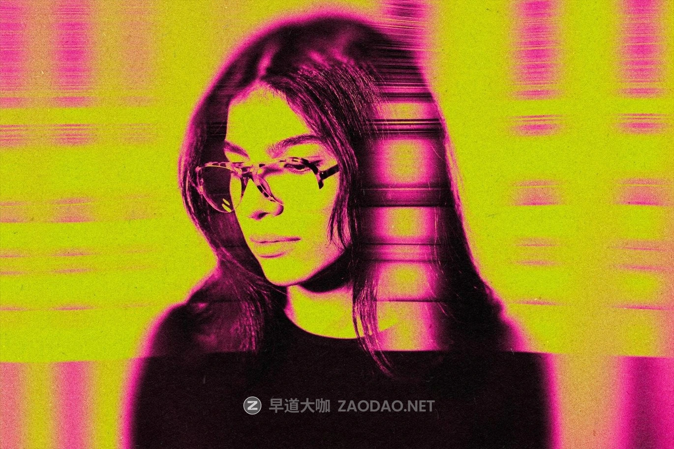 酸性模糊颗粒照片效果ps特效滤镜样机 Acid Blur Photo Effect插图6 酸性模糊颗粒照片效果ps特效滤镜样机 Acid Blur Photo Effect插图6