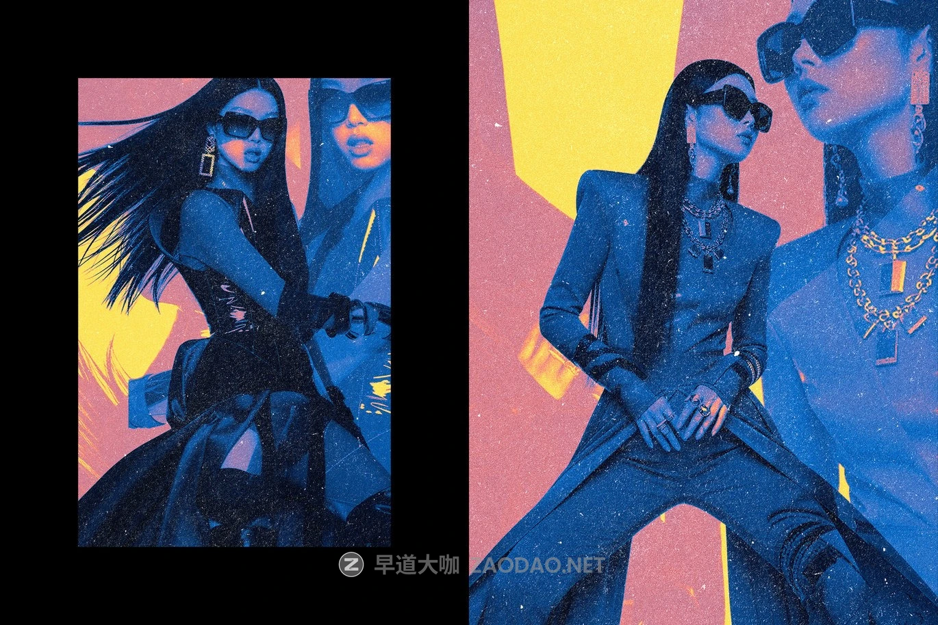 酸性颗粒双重曝光叠印照片效果ps特效滤镜样机 Acid Print Photo Effect插图5 酸性颗粒双重曝光叠印照片效果ps特效滤镜样机 Acid Print Photo Effect插图5