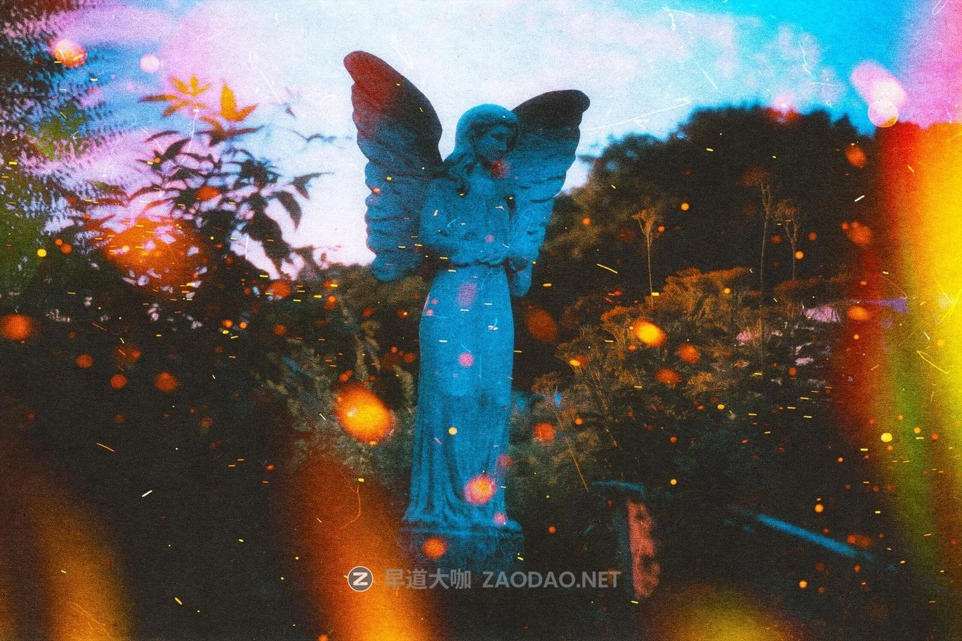 时尚模糊颗粒漏光照片效果ps特效滤镜样机 Warm Light Leak Photo Effect插图1 时尚模糊颗粒漏光照片效果ps特效滤镜样机 Warm Light Leak Photo Effect插图1