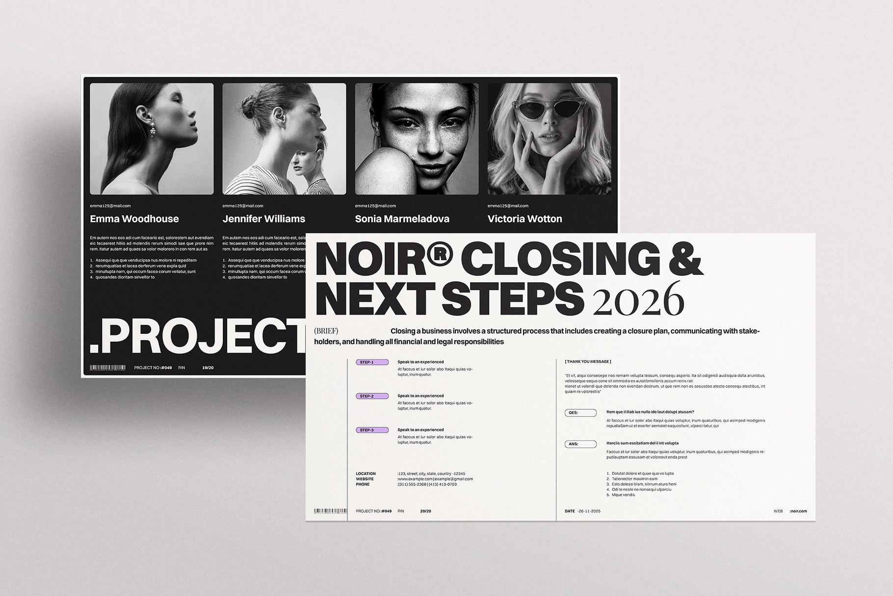 现代简约品牌营销策划提案简报设计ppt/keynote模版 Project Proposal Presentation Template插图14 现代简约品牌营销策划提案简报设计ppt/keynote模版 Project Proposal Presentation Template插图14