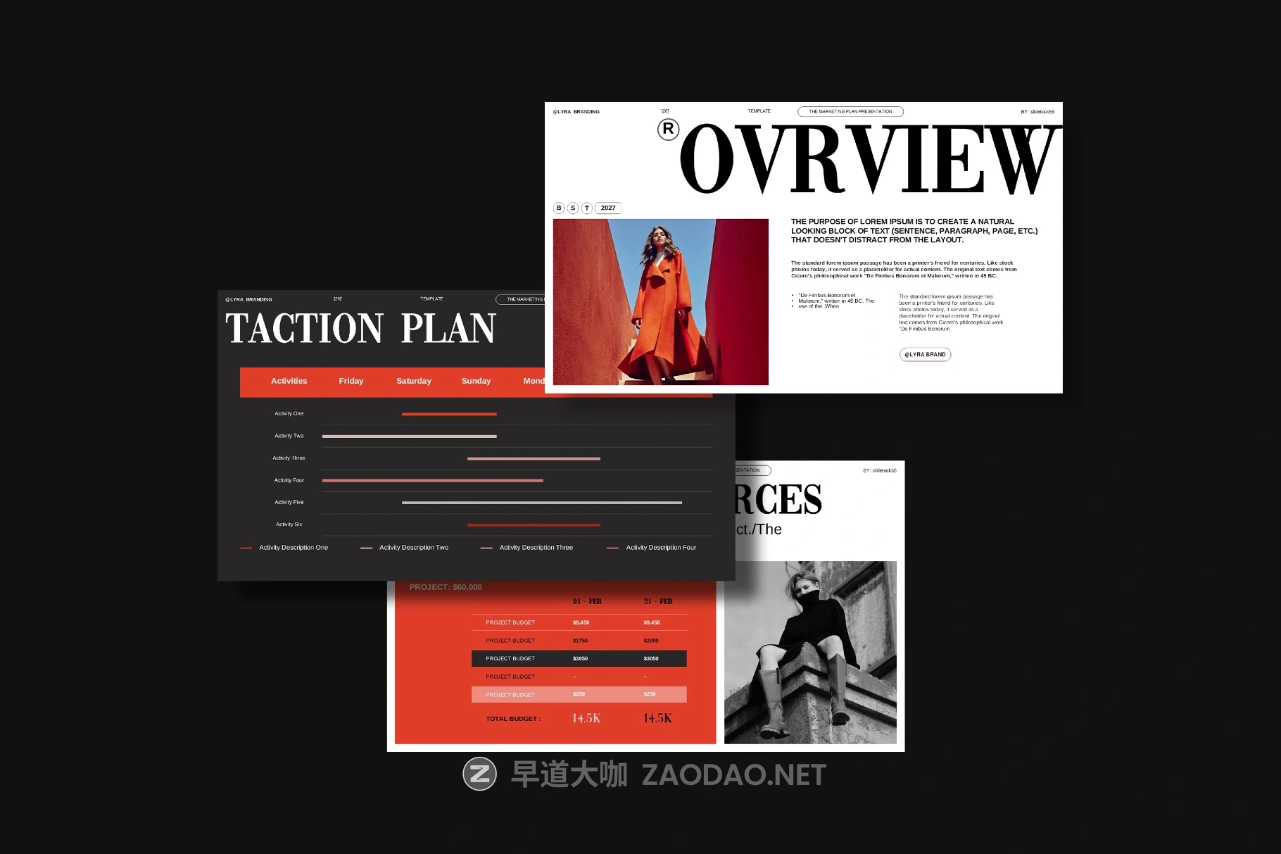 16页时尚品牌营销计划书图文排版幻灯片设计ppt/keynote/indd模板素材 Marketing Plan Presentation Template插图4 16页时尚品牌营销计划书图文排版幻灯片设计ppt/keynote/indd模板素材 Marketing Plan Presentation Template插图4