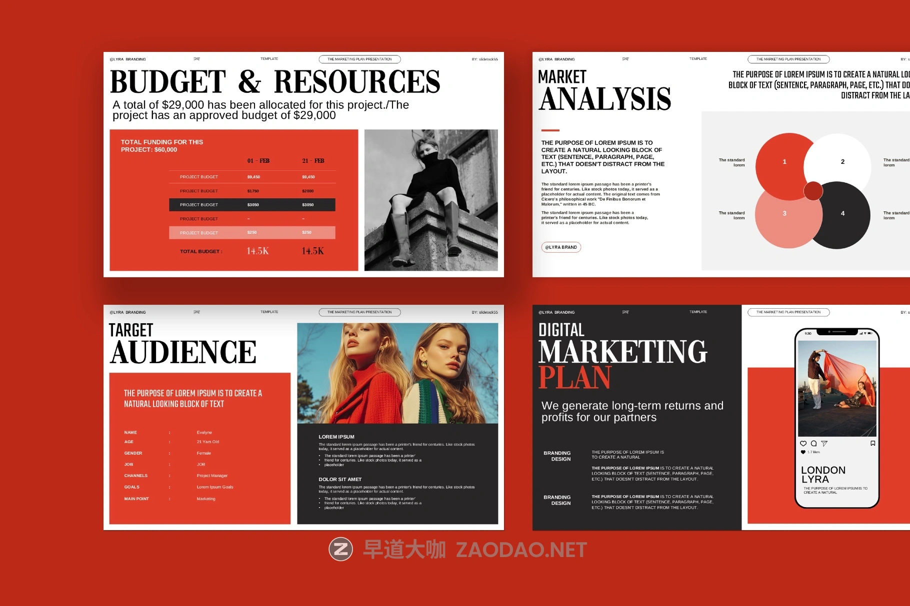 16页时尚品牌营销计划书图文排版幻灯片设计ppt/keynote/indd模板素材 Marketing Plan Presentation Template插图6 16页时尚品牌营销计划书图文排版幻灯片设计ppt/keynote/indd模板素材 Marketing Plan Presentation Template插图6