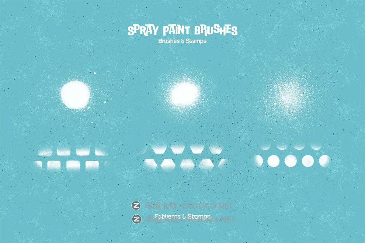 街头涂鸦艺术杂点喷涂喷漆绘画ps/ai/procreate/csp/affinity笔刷设计素材套装 Multi-App Spray Paint Brushes插图5 街头涂鸦艺术杂点喷涂喷漆绘画ps/ai/procreate/csp/affinity笔刷设计素材套装 Multi-App Spray Paint Brushes插图5