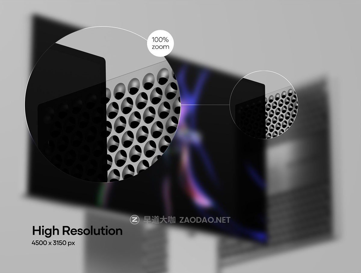 12款工业风网站ui界面作品集设计苹果XDR显示器贴图ps展示样机模板 Pro Display XDR Mockup插图6 12款工业风网站ui界面作品集设计苹果XDR显示器贴图ps展示样机模板 Pro Display XDR Mockup插图6