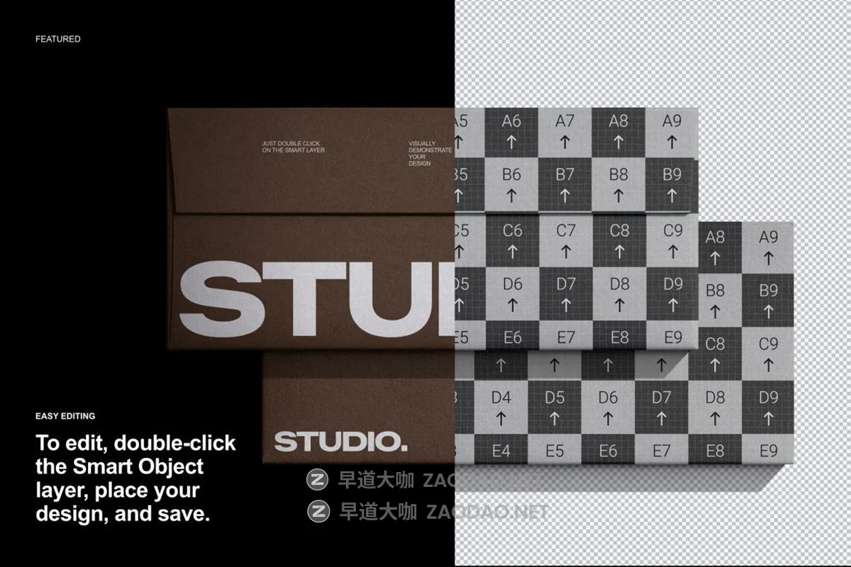 7款质感办公用品邀请函信封档案袋品牌vi贴图效果图psd样机模板 Envelope Mockup Set插图8 7款质感办公用品邀请函信封档案袋品牌vi贴图效果图psd样机模板 Envelope Mockup Set插图8