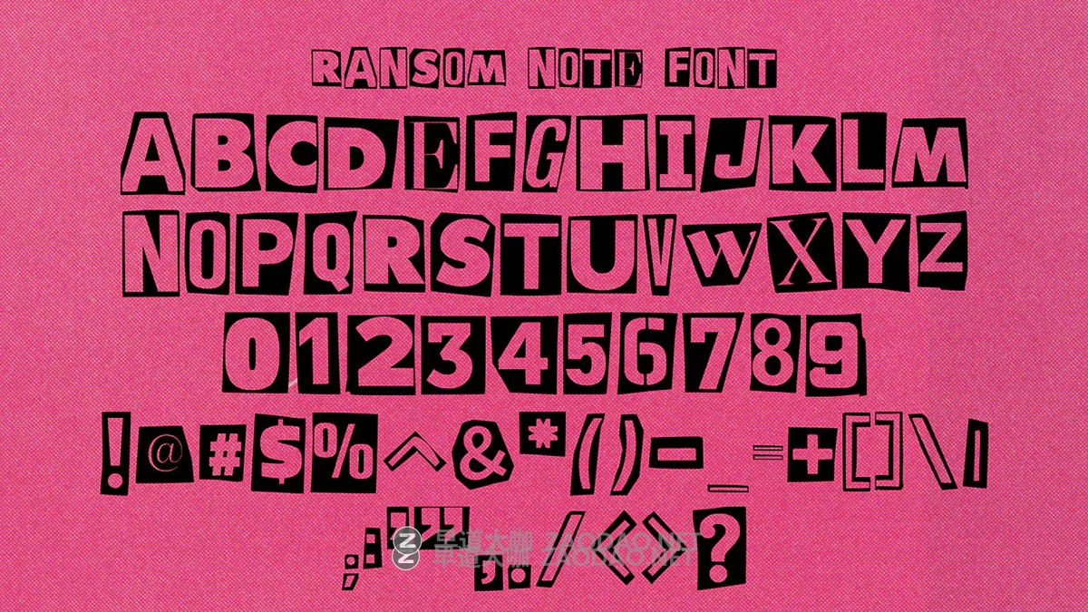 500+组复古4k高清拼贴艺术剪贴字母数字符号png免抠图+mov视频素材 Sickboat – MAGAZINE CUT OUT LETTERS PNG + ANIMATIONS插图19 500+组复古4k高清拼贴艺术剪贴字母数字符号png免抠图+mov视频素材 Sickboat – MAGAZINE CUT OUT LETTERS PNG + ANIMATIONS插图19