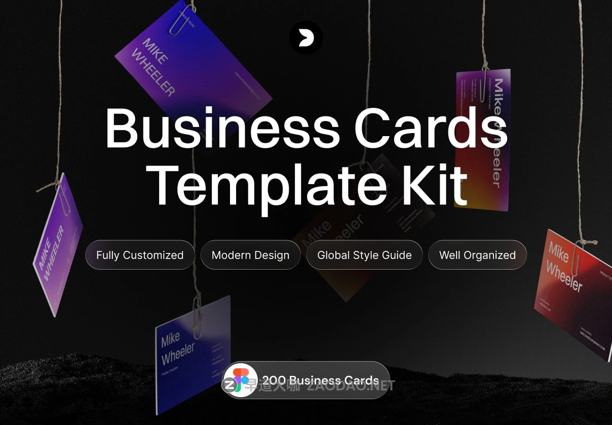 100款弥散渐变未来科幻极简科技时尚名片设计排版背景底纹素材 Business Cards Template Kit +100插图 100款弥散渐变未来科幻极简科技时尚名片设计排版背景底纹素材 Business Cards Template Kit +100插图
