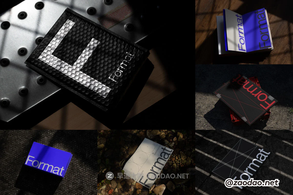 10款光阴场景质感海报画册名片包装盒快递袋vi品牌设计展示效果图ps样机模板 Format Mockup – BATCH 001 Collection P3插图 10款光阴场景质感海报画册名片包装盒快递袋vi品牌设计展示效果图ps样机模板 Format Mockup – BATCH 001 Collection P3插图