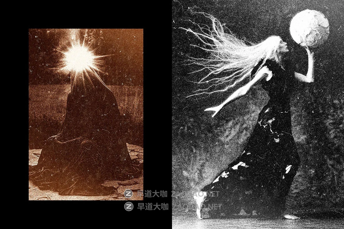 复古做旧单色印刷颗粒划痕灰尘照片修图效果ps特效滤镜插件样机 Printed Monocolor Effect插图4 复古做旧单色印刷颗粒划痕灰尘照片修图效果ps特效滤镜插件样机 Printed Monocolor Effect插图4