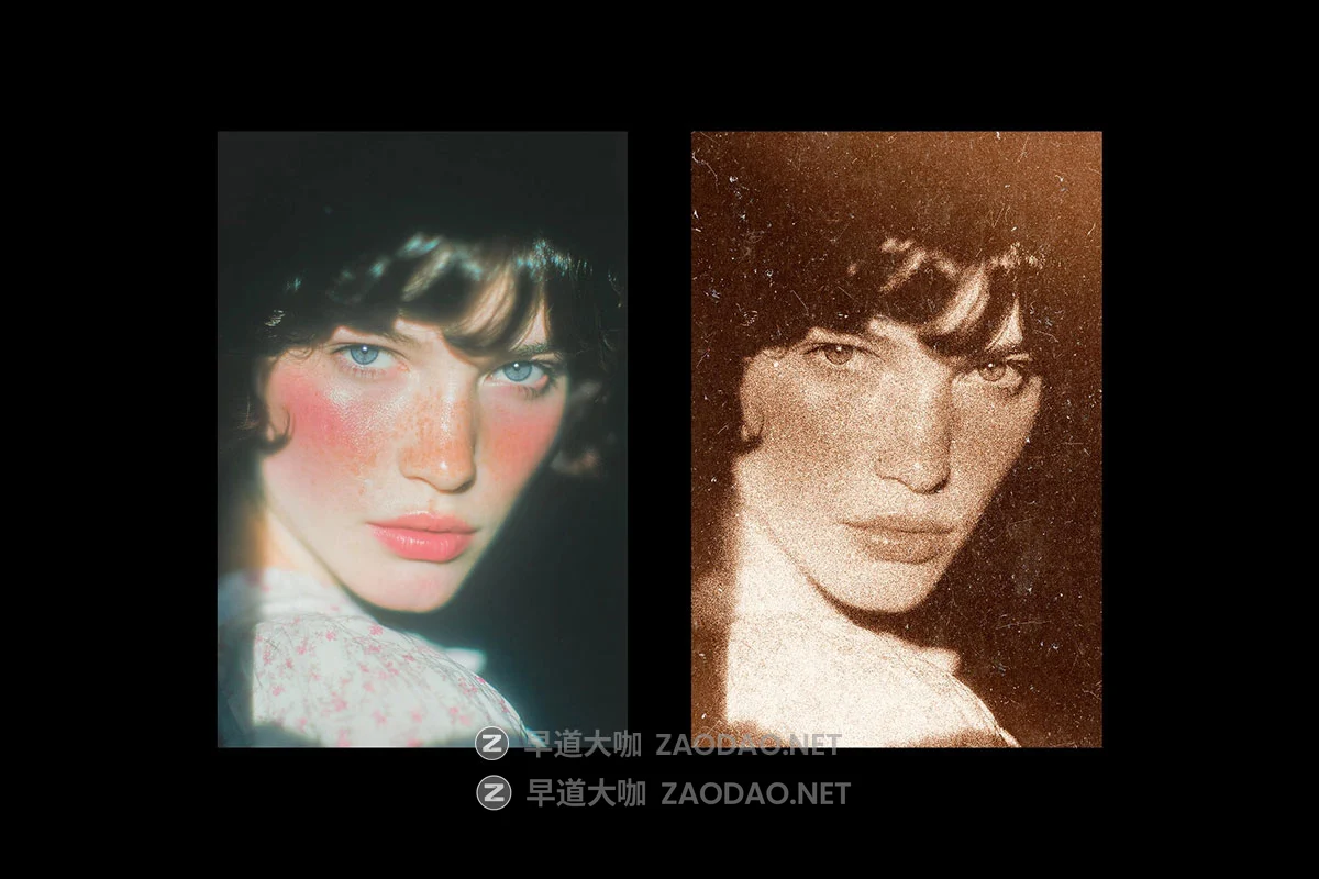 复古做旧单色印刷颗粒划痕灰尘照片修图效果ps特效滤镜插件样机 Printed Monocolor Effect插图7 复古做旧单色印刷颗粒划痕灰尘照片修图效果ps特效滤镜插件样机 Printed Monocolor Effect插图7