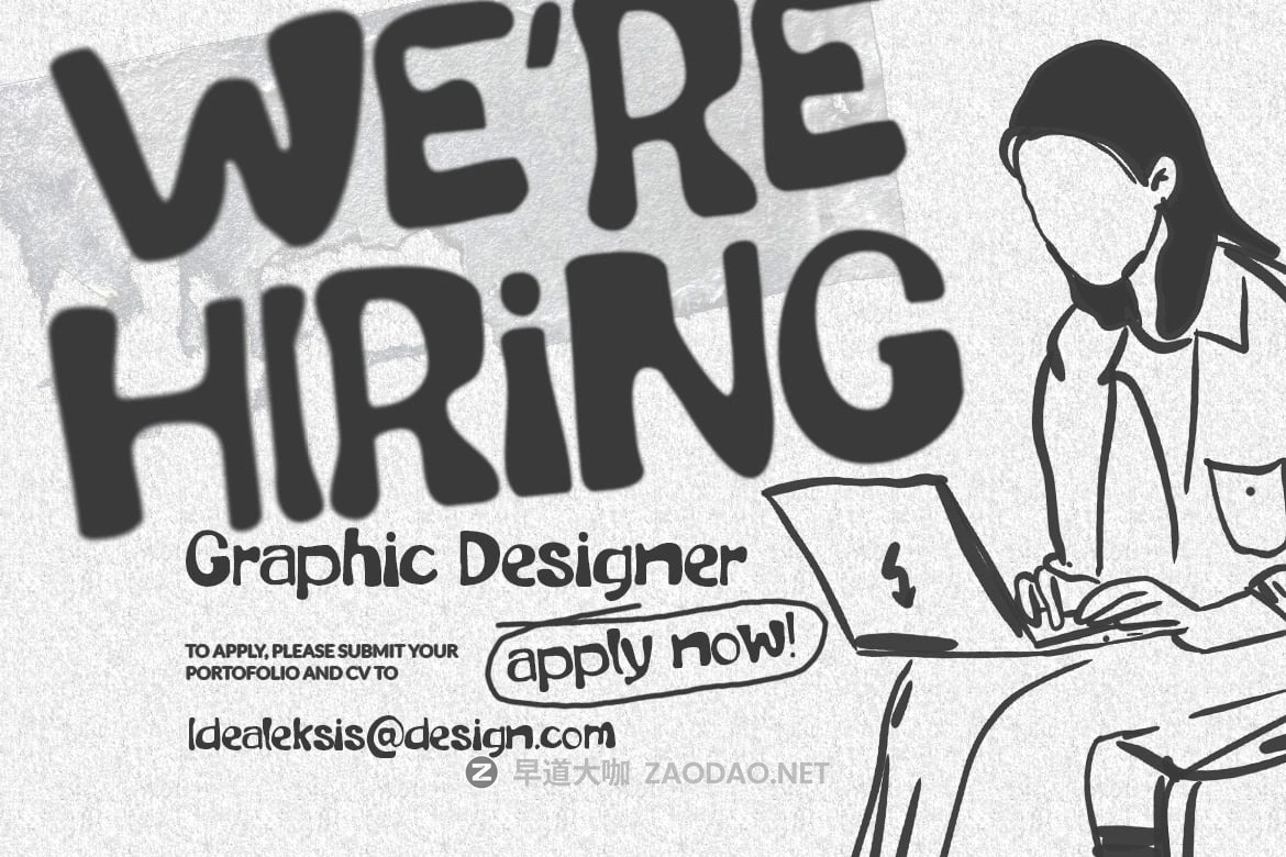 创意俏皮街头服饰海报标题设计手写手绘涂鸦艺术美学英文字体安装包 Blurink插图3 创意俏皮街头服饰海报标题设计手写手绘涂鸦艺术美学英文字体安装包 Blurink插图3