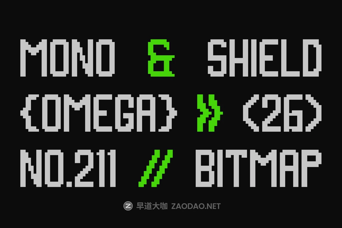 复古美学像素风科技品牌包装游戏设计装饰英文字体 Glephixion – Bitmap Pixel Font插图3 复古美学像素风科技品牌包装游戏设计装饰英文字体 Glephixion – Bitmap Pixel Font插图3