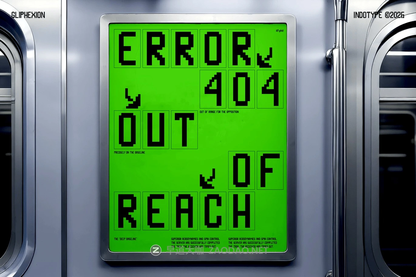 复古美学像素风科技品牌包装游戏设计装饰英文字体 Glephixion – Bitmap Pixel Font插图8 复古美学像素风科技品牌包装游戏设计装饰英文字体 Glephixion – Bitmap Pixel Font插图8