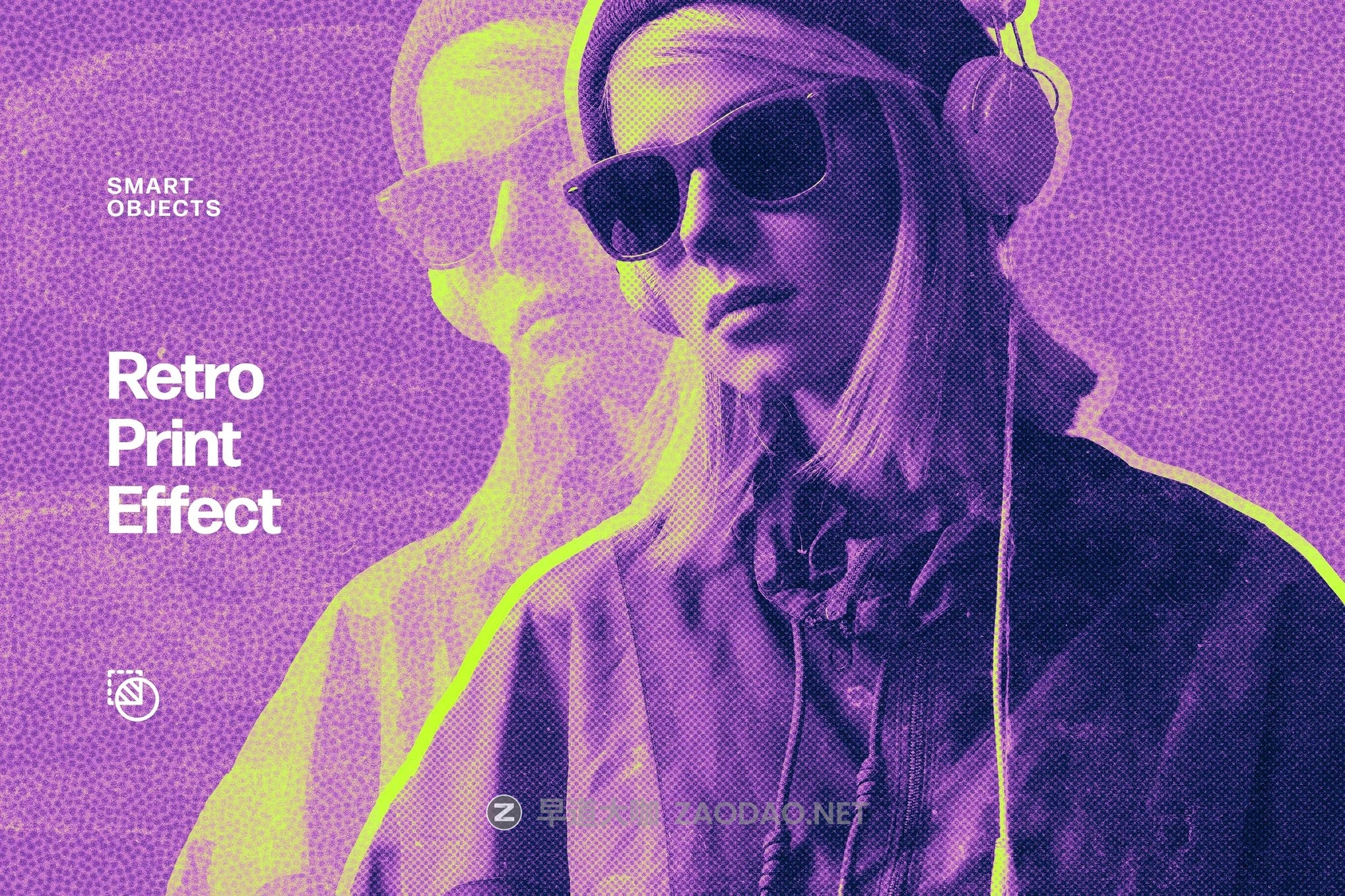 复古酸性半调打印照片效果ps特效滤镜样机 Acid Duplicate Effect插图 复古酸性半调打印照片效果ps特效滤镜样机 Acid Duplicate Effect插图