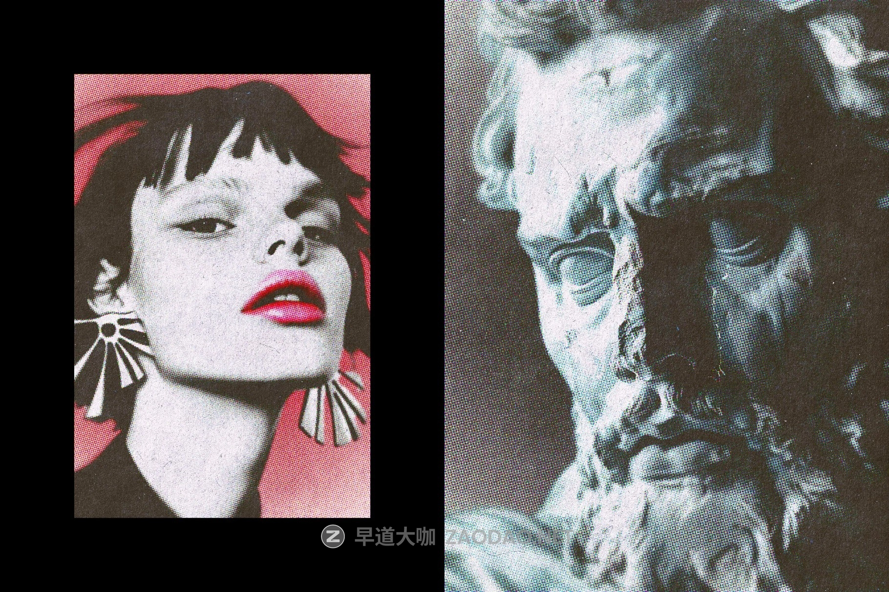 复古做旧半色调粗糙杂点颗粒图像修图ps特效滤镜插件样机模板素材 Blur Dotted Dream Photo Effect插图3 复古做旧半色调粗糙杂点颗粒图像修图ps特效滤镜插件样机模板素材 Blur Dotted Dream Photo Effect插图3