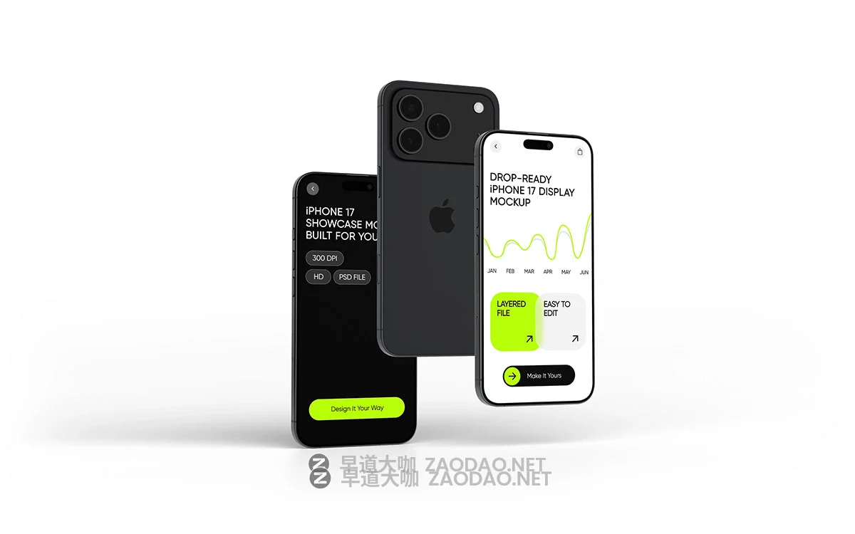 23款工业风手机ui广告作品设计苹果iPhone 17贴图psd样机mockup模板 iPhone 17 Mockups插图8 23款工业风手机ui广告作品设计苹果iPhone 17贴图psd样机mockup模板 iPhone 17 Mockups插图8