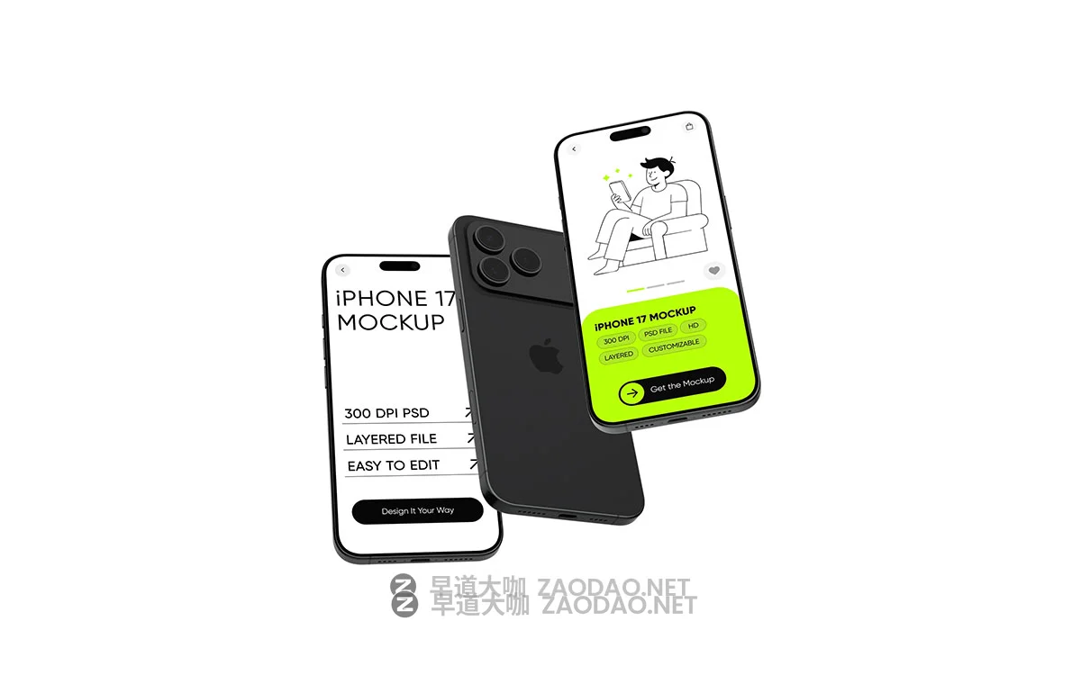 23款工业风手机ui广告作品设计苹果iPhone 17贴图psd样机mockup模板 iPhone 17 Mockups插图10 23款工业风手机ui广告作品设计苹果iPhone 17贴图psd样机mockup模板 iPhone 17 Mockups插图10