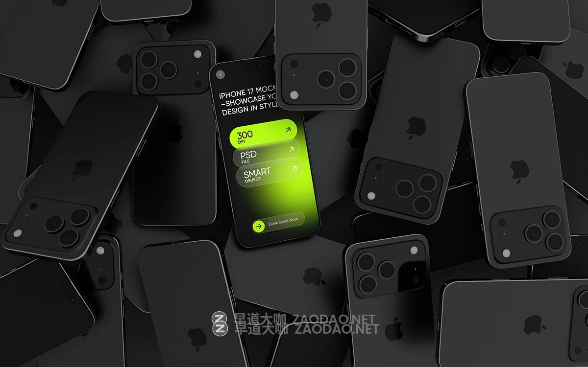 23款工业风手机ui广告作品设计苹果iPhone 17贴图psd样机mockup模板 iPhone 17 Mockups插图11 23款工业风手机ui广告作品设计苹果iPhone 17贴图psd样机mockup模板 iPhone 17 Mockups插图11