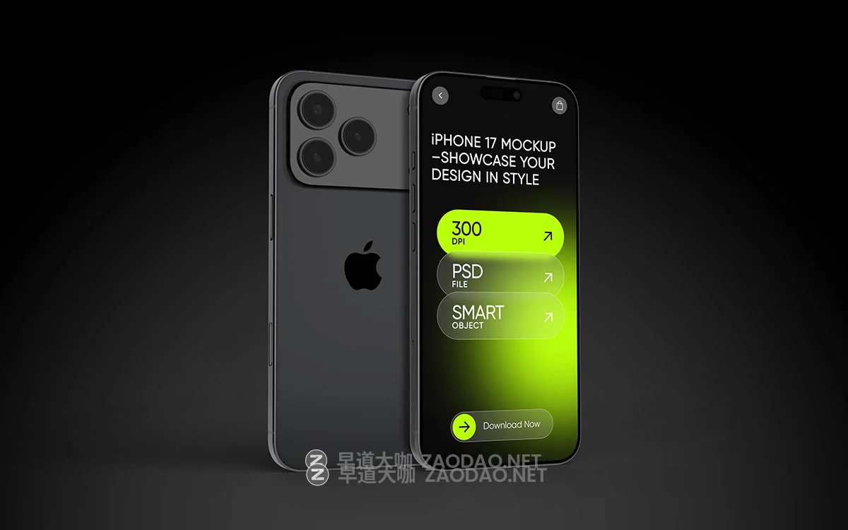 23款工业风手机ui广告作品设计苹果iPhone 17贴图psd样机mockup模板 iPhone 17 Mockups插图19 23款工业风手机ui广告作品设计苹果iPhone 17贴图psd样机mockup模板 iPhone 17 Mockups插图19