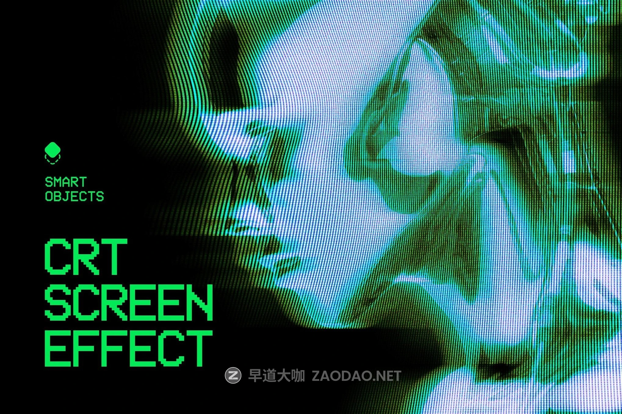 复古发光模糊CRT屏幕效果模拟特效PSD样机素材 CRT Screen Photo Effect插图 复古发光模糊CRT屏幕效果模拟特效PSD样机素材 CRT Screen Photo Effect插图