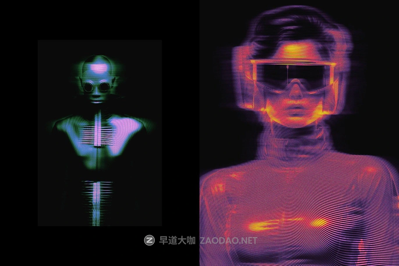 复古发光模糊CRT屏幕效果模拟特效PSD样机素材 CRT Screen Photo Effect插图1 复古发光模糊CRT屏幕效果模拟特效PSD样机素材 CRT Screen Photo Effect插图1