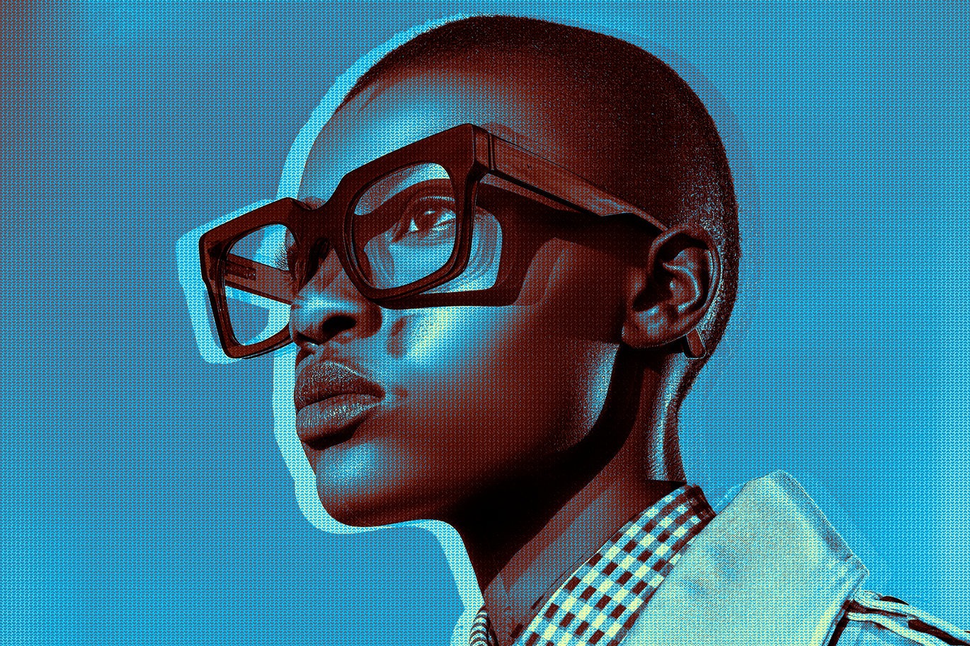 时尚复古半调海报打印照片效果ps特效滤镜样机 Grunge Halftone Effect插图2 时尚复古半调海报打印照片效果ps特效滤镜样机 Grunge Halftone Effect插图2