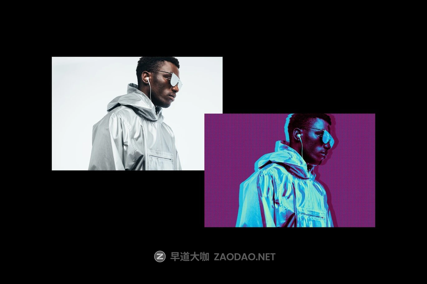 时尚复古半调海报打印照片效果ps特效滤镜样机 Grunge Halftone Effect插图4 时尚复古半调海报打印照片效果ps特效滤镜样机 Grunge Halftone Effect插图4