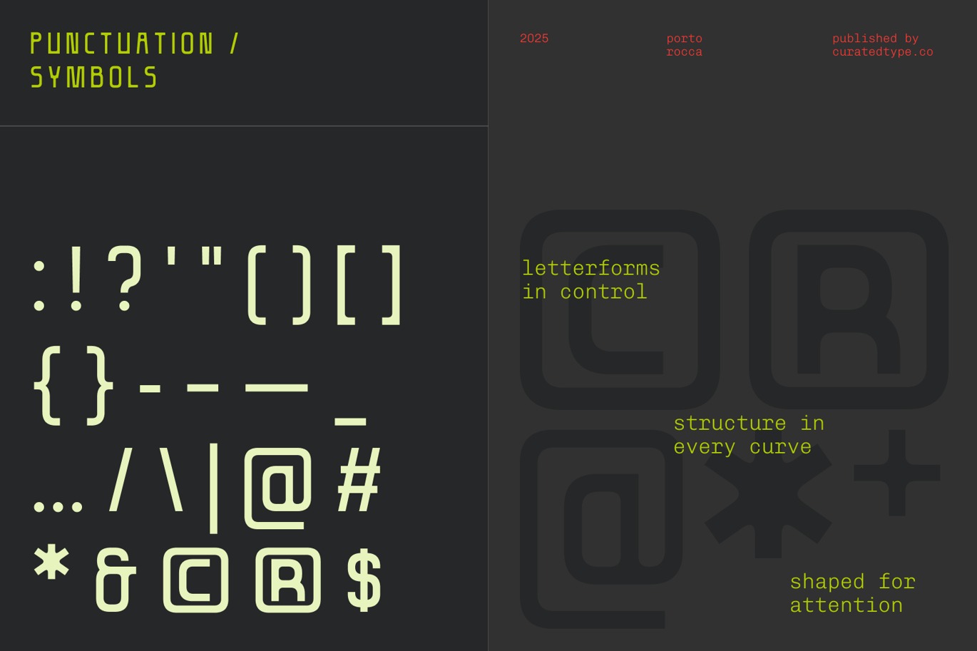 复古赛博朋克电子竞技品牌海报徽标设计无衬线英文字体安装包 Porto Rocca插图8 复古赛博朋克电子竞技品牌海报徽标设计无衬线英文字体安装包 Porto Rocca插图8