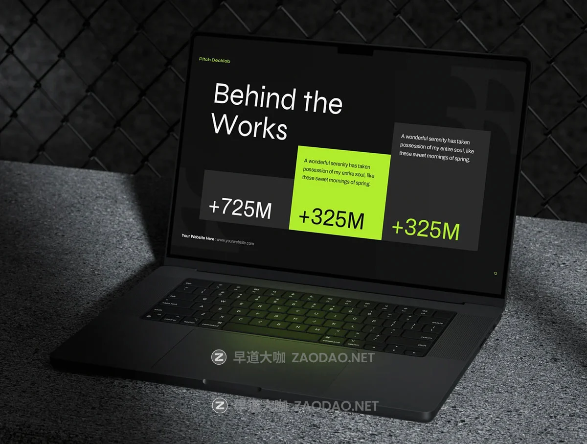 25页黑暗企业市场营销数据统计图表提案演讲稿幻灯片设计ppt/figma模板 Business Pitch Deck Template插图3 25页黑暗企业市场营销数据统计图表提案演讲稿幻灯片设计ppt/figma模板 Business Pitch Deck Template插图3