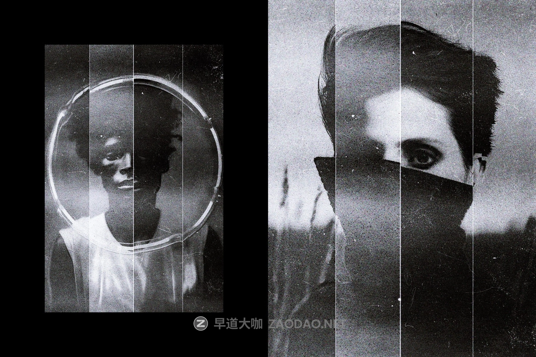 单色模糊颗粒灰尘划痕照片效果ps特效滤镜样机 Bad Print Copier Effect插图3 单色模糊颗粒灰尘划痕照片效果ps特效滤镜样机 Bad Print Copier Effect插图3