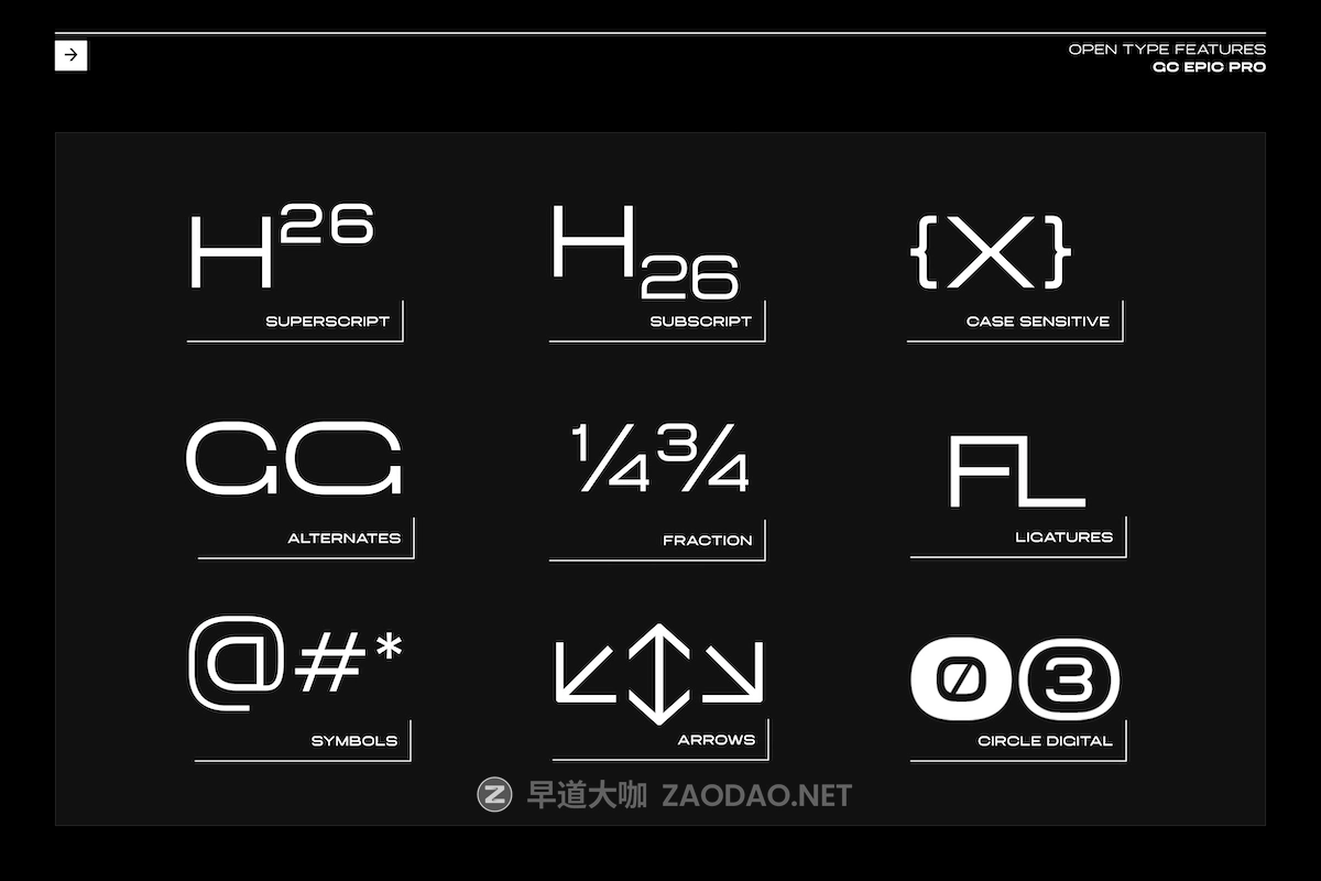 未来科幻时尚美学品牌海报徽标设计衬线英文字体安装包 GC Epic Pro Vol.II Sci-fi Futuristic Font插图11 未来科幻时尚美学品牌海报徽标设计衬线英文字体安装包 GC Epic Pro Vol.II Sci-fi Futuristic Font插图11