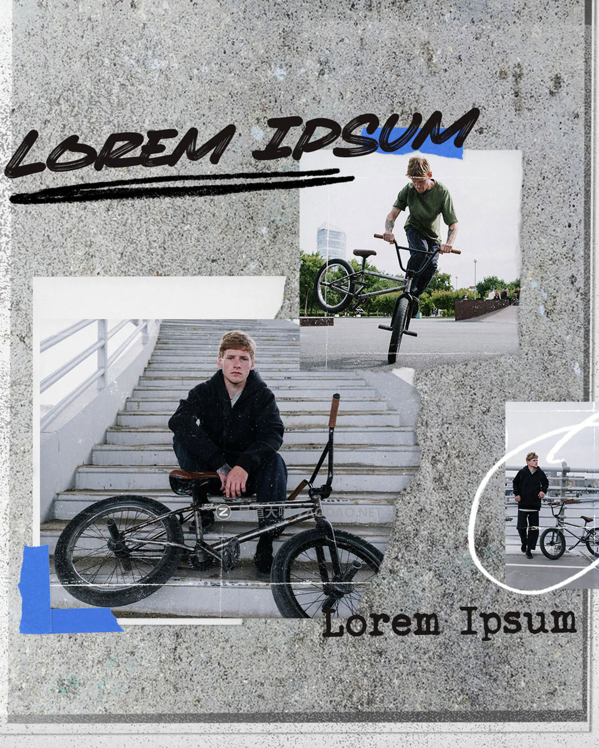 150款潮流街头涂鸦艺术做旧划痕撕裂拼贴情绪版照片展示psd样机模板 Sickboat – MIXED MEDIA PSD | COLLAGE ART PHOTOSHOP TEMPLATES插图4 150款潮流街头涂鸦艺术做旧划痕撕裂拼贴情绪版照片展示psd样机模板 Sickboat – MIXED MEDIA PSD | COLLAGE ART PHOTOSHOP TEMPLATES插图4