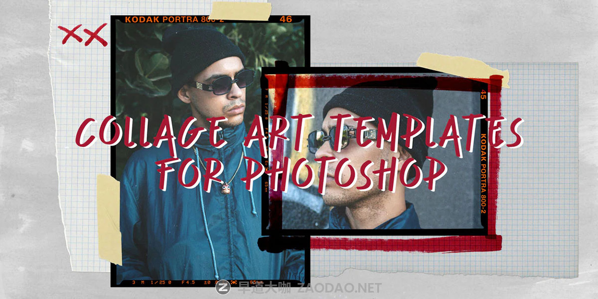 150款潮流街头涂鸦艺术做旧划痕撕裂拼贴情绪版照片展示psd样机模板 Sickboat – MIXED MEDIA PSD | COLLAGE ART PHOTOSHOP TEMPLATES插图20 150款潮流街头涂鸦艺术做旧划痕撕裂拼贴情绪版照片展示psd样机模板 Sickboat – MIXED MEDIA PSD | COLLAGE ART PHOTOSHOP TEMPLATES插图20