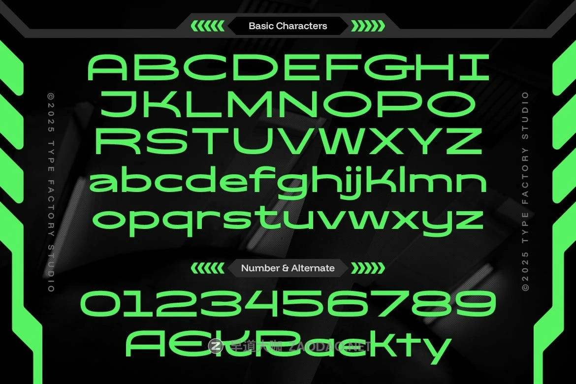 现代时尚品牌海报徽标设计无衬线英文字体安装包 Wide Sans – Gregory插图6 现代时尚品牌海报徽标设计无衬线英文字体安装包 Wide Sans – Gregory插图6