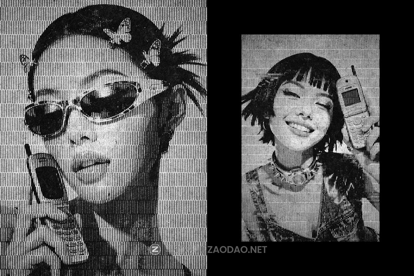 复古半色调打印图案照片效果ps特效滤镜样机 Printed Pattern Photo Effect插图1 复古半色调打印图案照片效果ps特效滤镜样机 Printed Pattern Photo Effect插图1