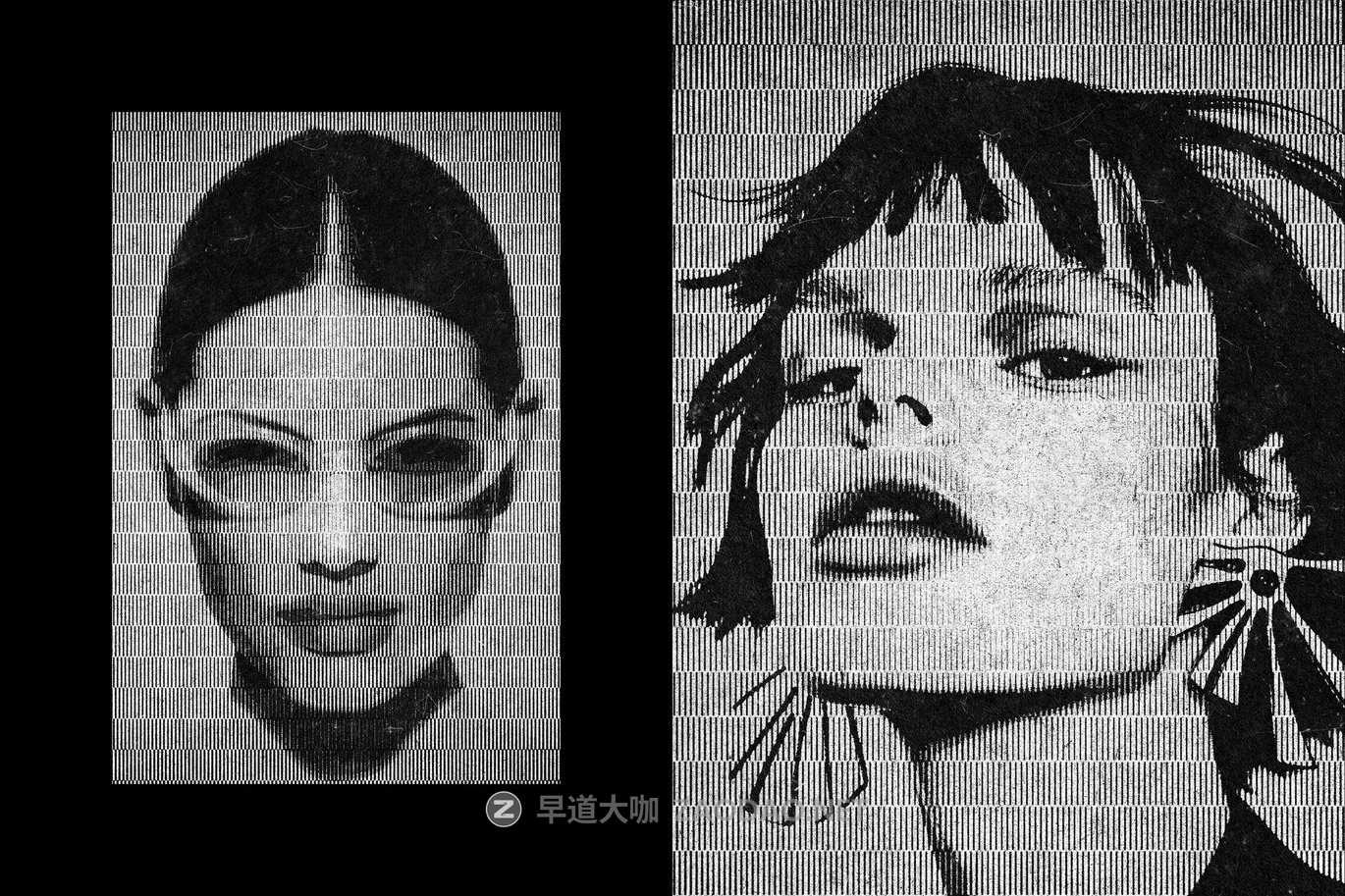 复古半色调打印图案照片效果ps特效滤镜样机 Printed Pattern Photo Effect插图3 复古半色调打印图案照片效果ps特效滤镜样机 Printed Pattern Photo Effect插图3