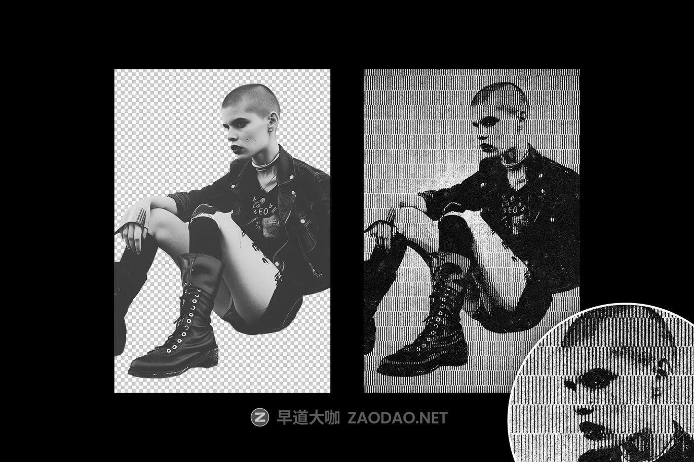 复古半色调打印图案照片效果ps特效滤镜样机 Printed Pattern Photo Effect插图4 复古半色调打印图案照片效果ps特效滤镜样机 Printed Pattern Photo Effect插图4