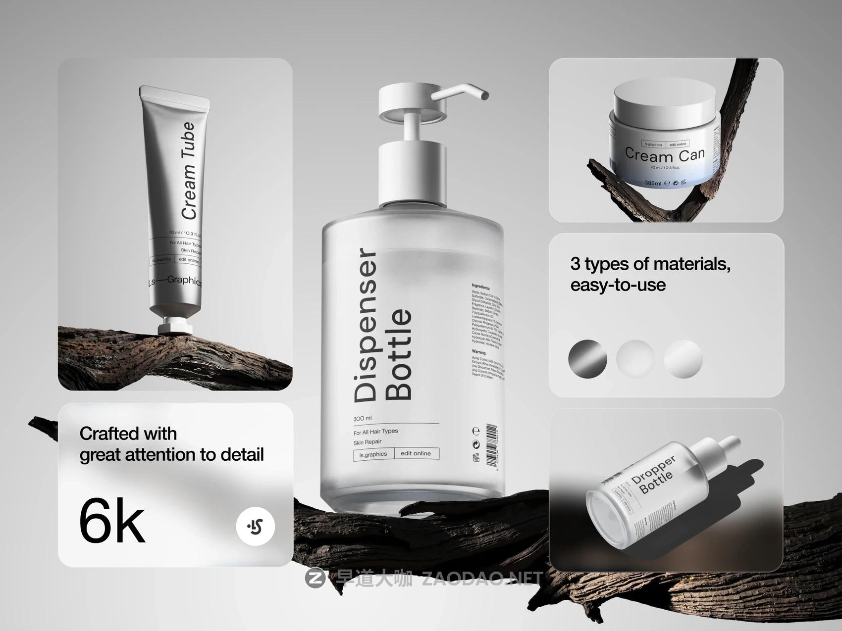 16款高级护手霜软管面霜罐按压瓶滴管瓶包装品牌vi贴图psd样机模板 Cosmetic Mockups by ls.graphics插图 16款高级护手霜软管面霜罐按压瓶滴管瓶包装品牌vi贴图psd样机模板 Cosmetic Mockups by ls.graphics插图