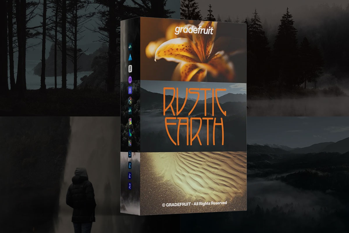 自然户外宁静氛围泥土色调旅拍森林摄影视频照片调色LUT预设+LR预设 GradeFruit – Rustic Earth LUTs & LR Presets特色图 自然户外宁静氛围泥土色调旅拍森林摄影视频照片调色LUT预设+LR预设 GradeFruit – Rustic Earth LUTs & LR Presets