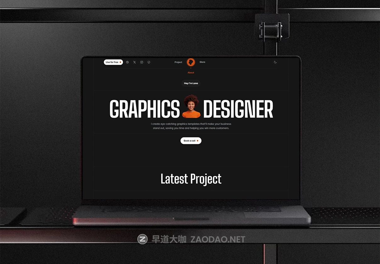 响应式双配色个人产品设计摄影作品集网站布局ui界面设计framer模板 Minimal Framer Portfolio • Light & Dark Mode插图 响应式双配色个人产品设计摄影作品集网站布局ui界面设计framer模板 Minimal Framer Portfolio • Light & Dark Mode插图