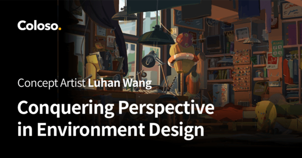 PS Photoshop室内环境概念手绘插画绘画视频教程 中英文字幕 Coloso – Conquering Perspective in Environment Design with Luhan Wang特色图 PS Photoshop室内环境概念手绘插画绘画视频教程 中英文字幕 Coloso – Conquering Perspective in Environment Design with Luhan Wang