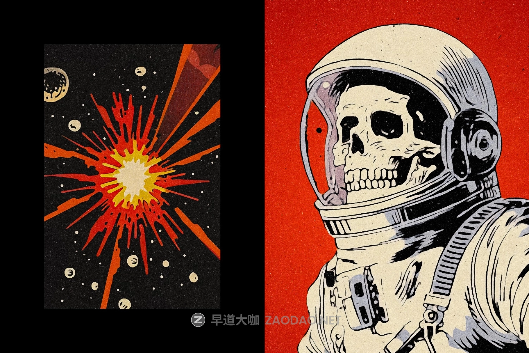 复古涂鸦油画漫画照片效果ps特效滤镜样机 Retro Oil Paint Template插图5 复古涂鸦油画漫画照片效果ps特效滤镜样机 Retro Oil Paint Template插图5