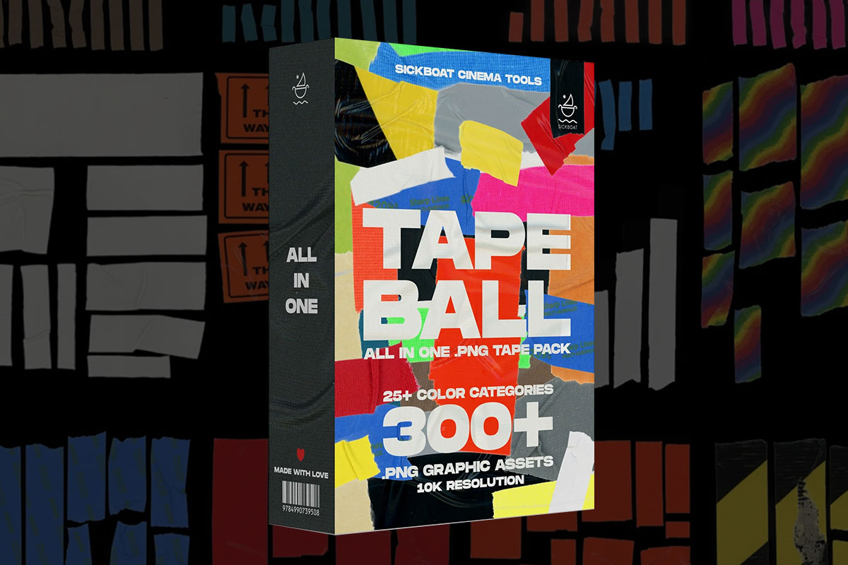 300多组复古拼贴手账剪贴簿彩色胶带贴纸纹理免扣8K图片PNG设计元素+MOV视频+音效素材包 Sickboat – TAPE BALL ALL-IN-ONE TAPE TEXTURE PNG PACK (10K) – PNG特色图 300多组复古拼贴手账剪贴簿彩色胶带贴纸纹理免扣8K图片PNG设计元素+MOV视频+音效素材包 Sickboat – TAPE BALL ALL-IN-ONE TAPE TEXTURE PNG PACK (10K) – PNG