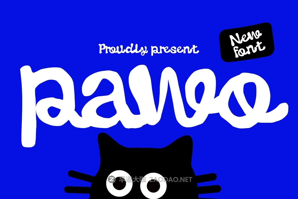 粗犷超粗圆润马克笔手绘手写涂鸦风格psai英文字体安装包 Pawo – Expressive Marker Font插图 粗犷超粗圆润马克笔手绘手写涂鸦风格psai英文字体安装包 Pawo – Expressive Marker Font插图