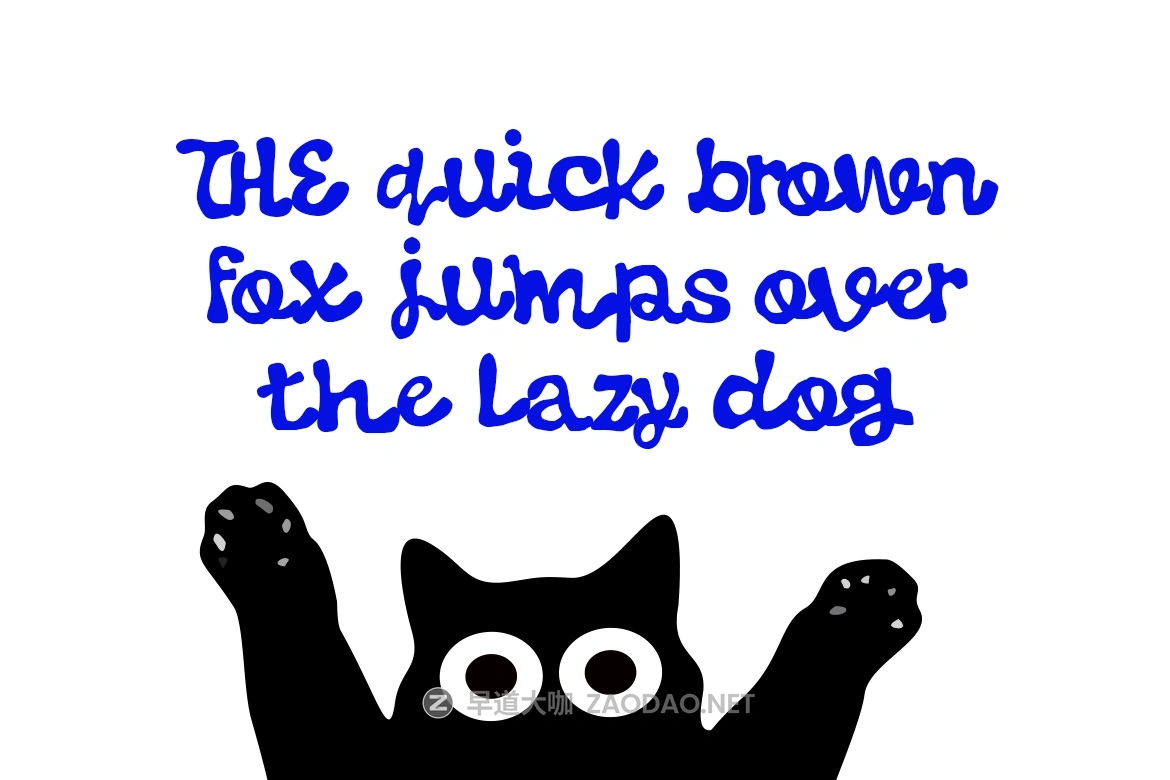 粗犷超粗圆润马克笔手绘手写涂鸦风格psai英文字体安装包 Pawo – Expressive Marker Font插图3 粗犷超粗圆润马克笔手绘手写涂鸦风格psai英文字体安装包 Pawo – Expressive Marker Font插图3