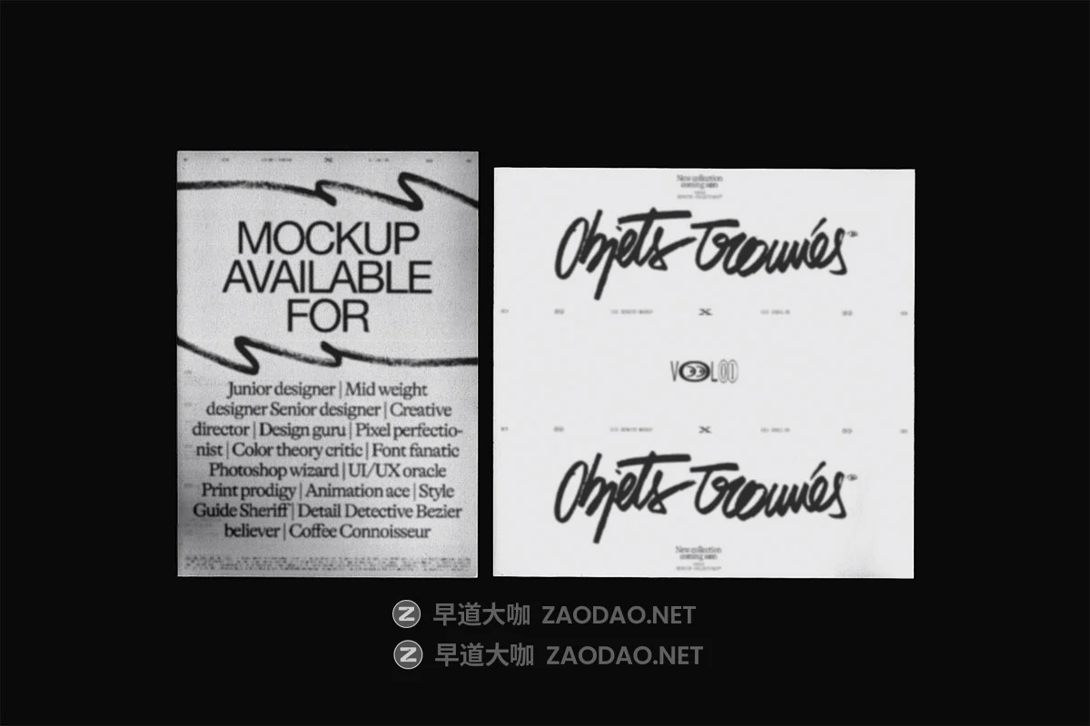 7款国外小众报纸信封卡片名片笔记本快递包装袋书籍品牌Vi设计展示PSD样机模板 Bendito Mockup – Objets Trouvés v1 P6插图1 7款国外小众报纸信封卡片名片笔记本快递包装袋书籍品牌Vi设计展示PSD样机模板 Bendito Mockup – Objets Trouvés v1 P6插图1