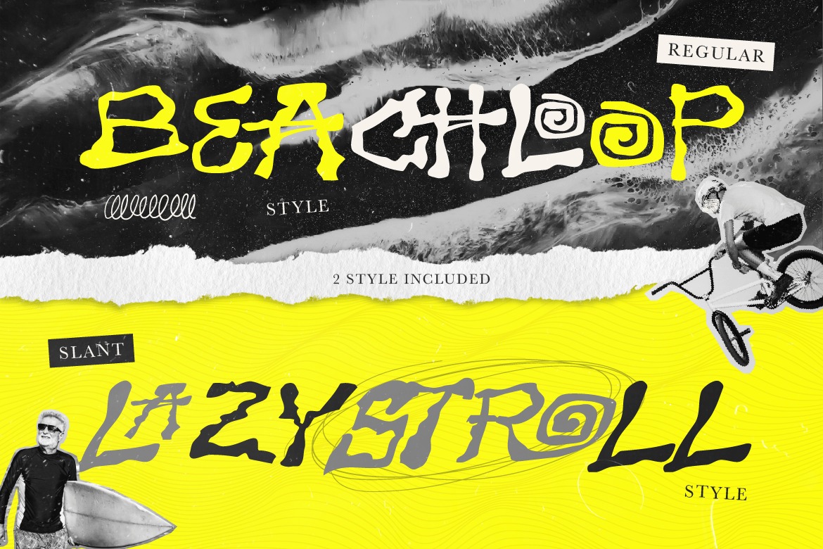 时尚创意街头服饰品牌海报包装设计装饰英文字体安装包 Tarophis插图6 时尚创意街头服饰品牌海报包装设计装饰英文字体安装包 Tarophis插图6