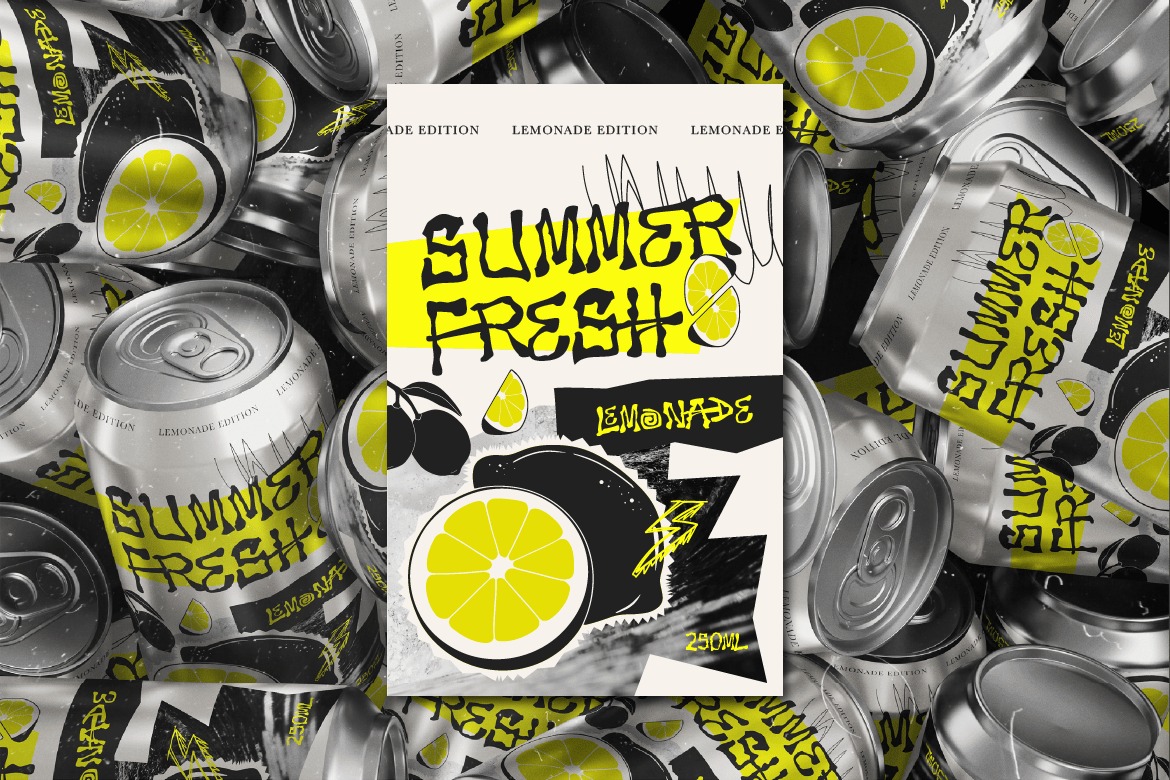 时尚创意街头服饰品牌海报包装设计装饰英文字体安装包 Tarophis插图9 时尚创意街头服饰品牌海报包装设计装饰英文字体安装包 Tarophis插图9